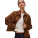 яке,мъжки,якета,дамски,якета,и,палта,vero,moda,jose,kelly,short,jacket,brown,(cognac)