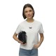 тениска,мъжки,тениски,дамски,тениски,vero,moda,sara,mette,box,short,sleeve,t,shirt,white,(snow,white,butterfly)