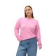 дамски,блузи,vero,moda,curve,doffy,o,neck,long,sleeve,blouse,pink,(fuchsia,pink,melange)