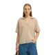 блуза,дамски,пуловери,дамски,плетени,дрехи,selected,lulu,knit,polo,short,sleeve,sweater,beige,(birch,melange)