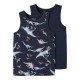 тениска,мъжки,тениски,дамски,тениски,name,it,navy,dino,sleeveless,t,shirt,2,units,blue,(navy,blazer,w,navy,blazer)