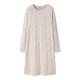 детски,пижами,name,it,nightgown,hearts,nightgown,beige,(peyote,melange)