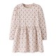 рокля,дамски,поли,и,рокли,name,it,nikala,box,l,long,sleeve,dress,beige,(peyote,melange,small,flower)