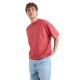тениска,мъжки,тениски,дамски,тениски,balmohk,30000369,boxy,washed,short,sleeve,t,shirt,pink,(bright,red)