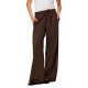 панталони,мъжки,панталони,дамски,панталони,pieces,bosella,wide,leg,high,waist,pants,brown,(hot,fudge)