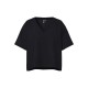блуза,дамски,блузи,pieces,chilli,summer,v,neck,sweatshirt,black,(black)
