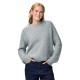 блуза,дамски,пуловери,дамски,плетени,дрехи,pieces,cleo,o,neck,chunky,knit,sweater,grey,(medium,grey,melange)