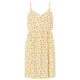 рокля,дамски,поли,и,рокли,pieces,evie,strap,sleeveless,short,dress,yellow,(french,vanilla,flower)