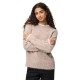 блуза,дамски,пуловери,дамски,плетени,дрехи,pieces,ivy,o,neck,contrast,knit,sweater,beige,(greige,white,contrast)