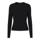 тениска,мъжки,тениски,дамски,тениски,pieces,lula,long,sleeve,t,shirt,black,(black)