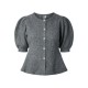 жилетка,мъжки,пуловери,дамски,пуловери,pieces,silly,puff,knit,cardigan,grey,(medium,grey,melange)
