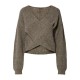 блуза,дамски,пуловери,дамски,плетени,дрехи,pieces,silly,rev,wrap,knit,sweater,grey,(morel)