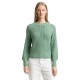 блуза,дамски,пуловери,дамски,плетени,дрехи,tom,tailor,crew,neck,sweater,green,(bleached,green,white,mouline)