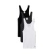 тениска,мъжки,тениски,дамски,тениски,calvin,klein,lv00qs7493,sleeveless,t,shirt,3,units,multicolor,(black,white,charcoal,heather)