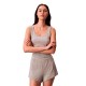 тениска,дамски,пижами,calvin,klein,lv00qs7594,sleeveless,pyjama,t,shirt,grey,(grey,heather)