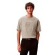 тениска,мъжки,тениски,дамски,тениски,calvin,klein,lv04le200g,short,sleeve,t,shirt,beige,(shadow)