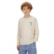 тениска,мъжки,тениски,дамски,тениски,calvin,klein,jeans,ib0ib02614,long,sleeve,t,shirt,beige,(whitecap,grey)
