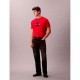 тениска,мъжки,тениски,дамски,тениски,calvin,klein,jeans,lv04re815g,short,sleeve,t,shirt,red,(adrenaline,rush)