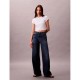 дънки,дамски,панталони,calvin,klein,jeans,lv147b933g,wide,leg,jeans,blue,(tinted,horseshoe)