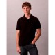 дънки,мъжки,блузи,с,яка,calvin,klein,jeans,monogram,short,sleeve,polo,black,(black)