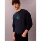 блуза,мъжки,пуловери,calvin,klein,jeans,premium,relaxed,fit,sweatshirt,blue,(dark,sapphire)