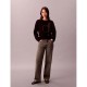 блуза,дамски,пуловери,дамски,плетени,дрехи,calvin,klein,jeans,smooth,sweater,brown,(black)