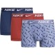 боксерки,мъжко,бельо,nike,ultra,comfort,boxers,3,units,red,blue,(navy,light,blue,red)