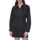 рокля,дамски,поли,и,рокли,dkny,button,down,denim,long,sleeve,short,dress,black,(whiskey,black)