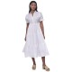 рокля,дамски,поли,и,рокли,dkny,button,front,poplin,dress,white,(white)