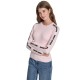 блуза,мъжки,пуловери,дамски,пуловери,dkny,dj6r0104,sweater,pink,(pink,moon,black)