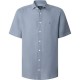 риза,с,къс,ръкав,дамски,ризи,мъжки,ризи,hackett,gmd,linen,short,sleeve,shirt,blue,(thames,blue)