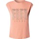 тениска,мъжки,тениски,дамски,тениски,pepe,jeans,lujan,sleeveless,t,shirt,orange,(coral,peach,pink)