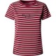 тениска,мъжки,тениски,дамски,тениски,pepe,jeans,mae,striped,short,sleeve,t,shirt,red,(cranberry,pink)