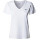 тениска,мъжки,тениски,дамски,тениски,pepe,jeans,mae,short,sleeve,v,neck,t,shirt,white,(white)