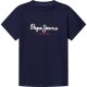 тениска,мъжки,тениски,дамски,тениски,pepe,jeans,new,art,short,sleeve,t,shirt,blue,(dulwich,blue)