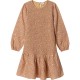 рокля,дамски,поли,и,рокли,pepe,jeans,irella,long,sleeve,short,dress,brown,(soft,yellow)