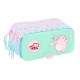 канцеларски,принадлежности,safta,pembe,the,pink,cat,21.5x10x8,cm,pencil,case,green,blue,(multicolor)