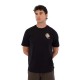 тениска,мъжки,тениски,дамски,тениски,hurley,printing,press,disques,short,sleeve,t,shirt,black,(black)