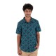 риза,с,къс,ръкав,дамски,ризи,мъжки,ризи,hurley,printing,press,palm,short,sleeve,shirt,blue,(black)