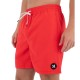 бански,гащета,мъжки,бански,костюми,hurley,volley,icon,solid,17´´,swimming,shorts,red,(aloha,red)