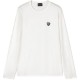 тениска,мъжки,тениски,дамски,тениски,ea7,emporio,armani,premium,shield,long,sleeve,t,shirt,white,(sugar,swizzle)