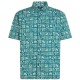 риза,с,къс,ръкав,дамски,ризи,мъжки,ризи,o´neill,print,short,sleeve,shirt,blue,(blue,bricks)