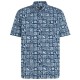 риза,с,къс,ръкав,дамски,ризи,мъжки,ризи,o´neill,print,short,sleeve,shirt,blue,(dark,blue,bricks)