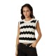 блуза,мъжки,пуловери,дамски,пуловери,deeluxe,barrya,sleeveless,sweater,white,(black)