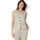 елек,дамски,сака,deeluxe,daya,waistcoat,beige,(khaki)