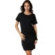 рокля,дамски,поли,и,рокли,deeluxe,knoty,short,sleeve,short,dress,black,(black)