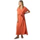 рокля,дамски,поли,и,рокли,deeluxe,teyssa,short,sleeve,long,dress,orange,(terracota)