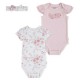 детски,облекла,за,момичета,huggies,clothes,0z3086,short,sleeve,body,2,units,white,pink,(rosewater)