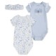детски,облекла,за,момичета,huggies,clothes,0z3090,short,sleeve,body,2,units,blue,(ballad,blue)