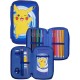 канцеларски,принадлежности,pokemon,pencil,case,blue,(black,yellow)